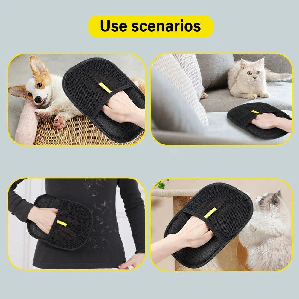 ペット用抜け毛取りグローブ